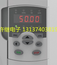 Inverter speed CONTROL FM operation SETTING control panel PRG RUN STOP SET JOG