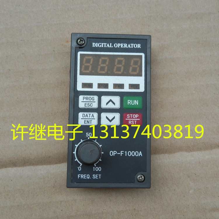 New F1000A frequency converter motor throttle panel OP-F1000A DIGITAL OPERATOR