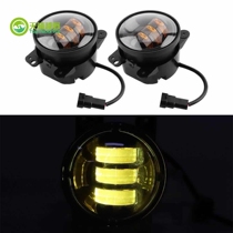 Wrangler special Dragon version fog lamp assembly 10th anniversary front bumper fog lamp modified daytime running light Harley front bumper fog lamp