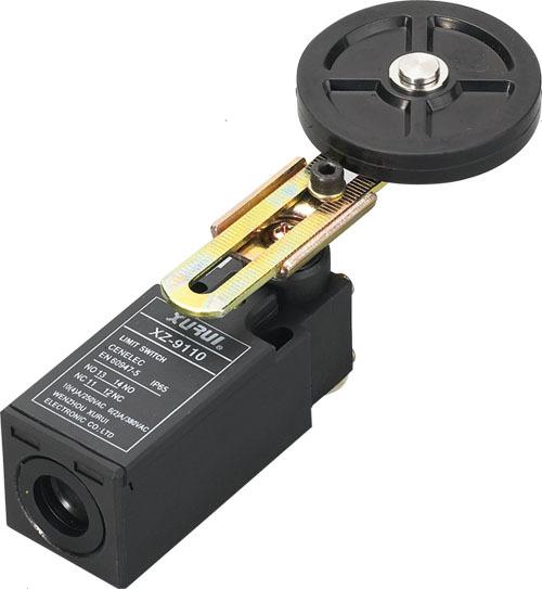 Xu Rui Stroke Limit Switch XZ-9110 Adjustable Large Roller Swing Stem Type Plastic Shell