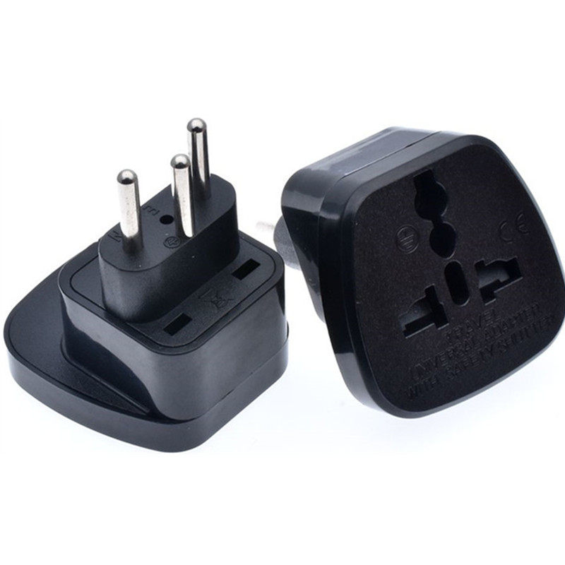 Large-panel Swiss high-foot power universal conversion plug Swiss three-round embedded multi-function converter