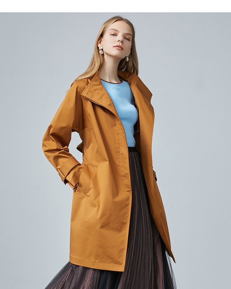Trench pour femme GLORIA    en Coton - Ref 3227218 Image 28