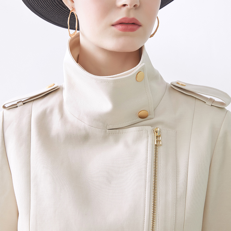 Trench pour femme GLORIA    en Coton - Ref 3227222 Image 4
