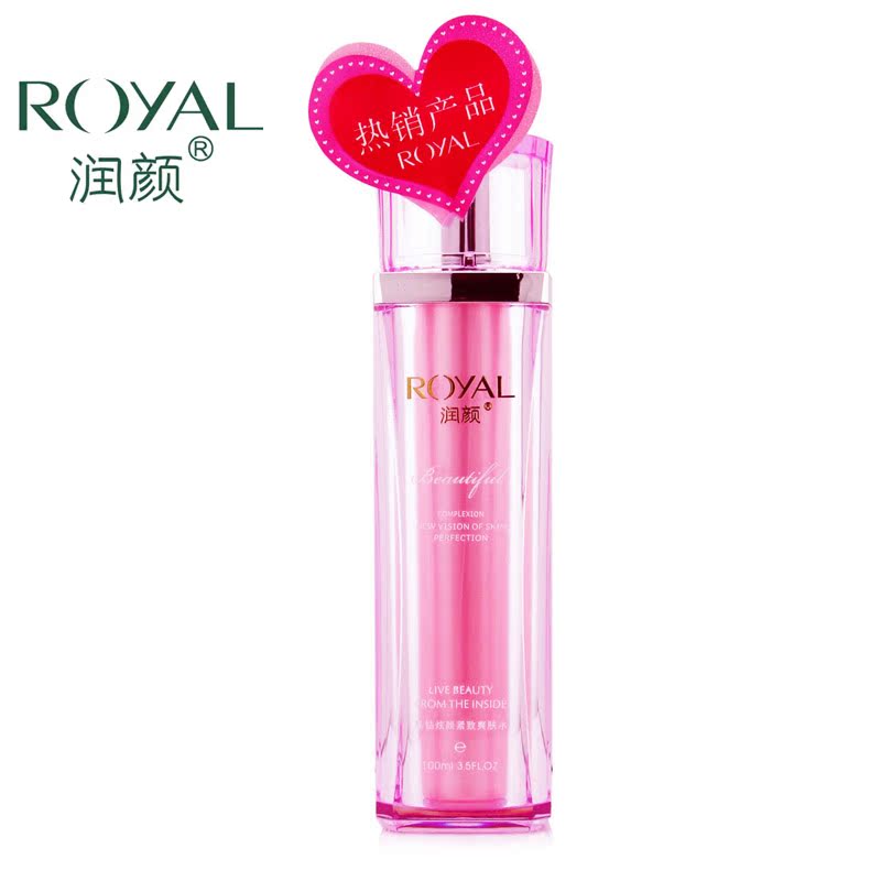 润颜晶钻炫颜紧致爽肤水100ml 收缩毛孔补水保湿舒适爽肤水