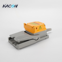 Imported Kaikun KACON Heavy-duty Aluminum Open Foot Switch HRF-HD3F Instant Self-Reset