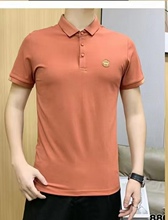 1989 men's short sleeved heavyweight summer trend embroidered T-shirt slim fit, simple and handsome men's t-shirt thin summer style