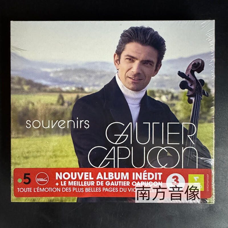 96692369 Tribute Album: Gaultier Cappuccino's New Selected Album Souvenirs 3Cd