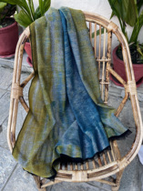 Nepalese handmade twisted yarn spinning woven snow cashmere scarf is soft comfortable and full of artistic sense