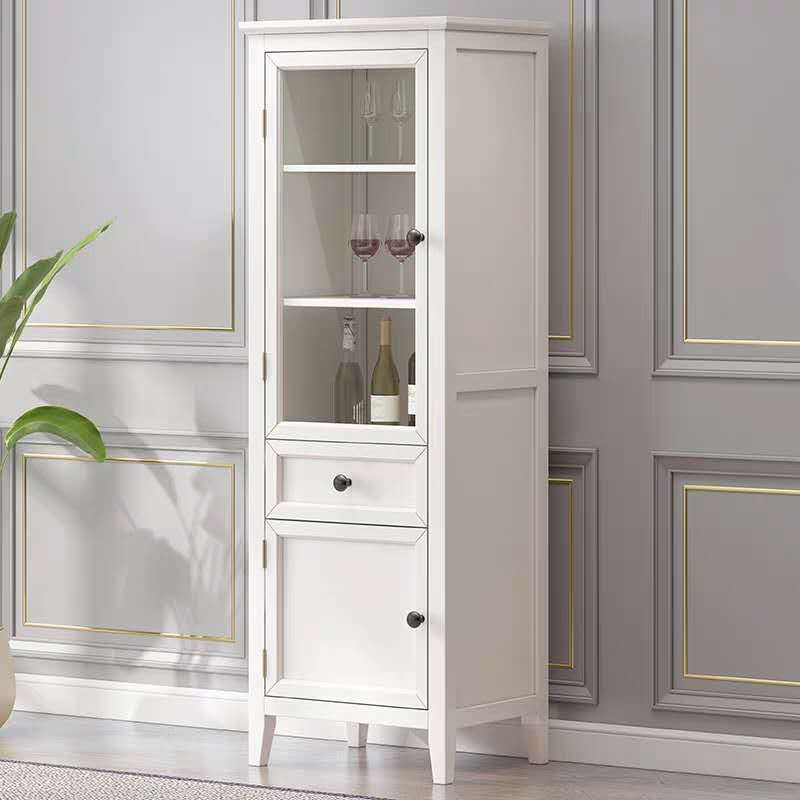 Customized bathroom side cabinet side cabinet locker floor standing cabinet storage cabinet solid wood living room wine cabinet waterproof cabinet