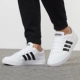 Giày Adidas adidas nam 2018 giày trắng mùa đông sneakers da nhẹ giày ấm nhẹ giày thể thao nữ