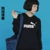 Áo len nữ Puma 2019 mùa đông mới có mũ thể thao cộng với áo thun dệt kim nhung ấm áp 855455 Thể thao lông cừu / jumper