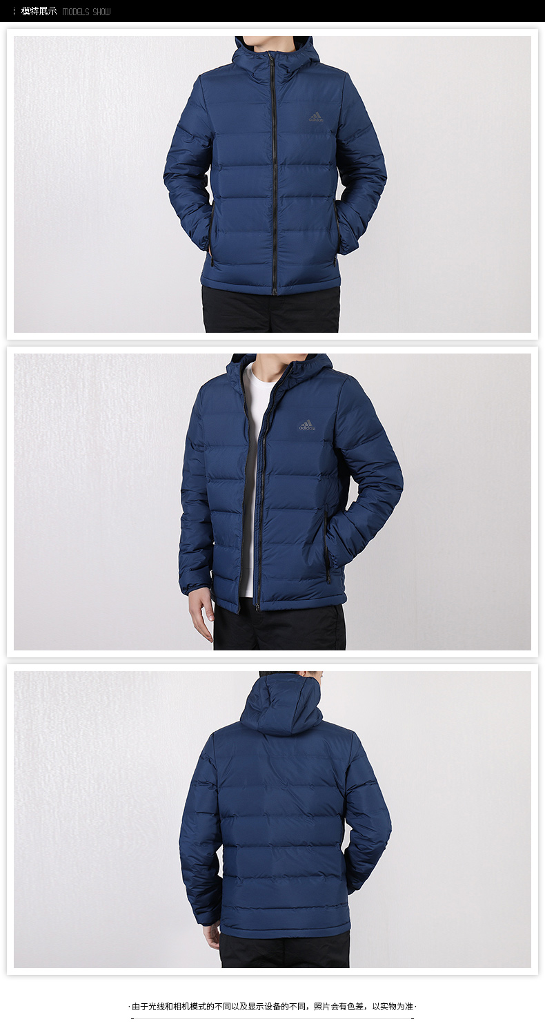 Adidas Adidas Men 2018 Winter New Áo khoác thể thao ngoài trời ấm áp Áo khoác chống gió ấm CZ2311 áo phao mũ lông nam