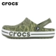 Crocs card Luo Chi giày nam và nữ 2020 mẫu mùa xuân Bejaca Luo Ban lỗ giày thể thao 206232-354 - Dép thể thao