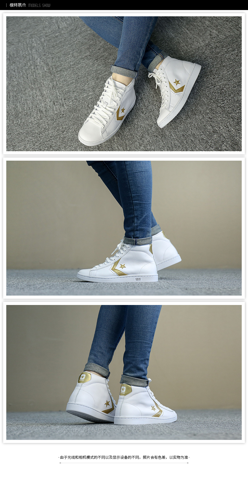 Giày cao cổ nữ cao cấp 2018 mùa hè mới giản dị ấm áp giày da tiêu chuẩn bằng vàng 558019C mẫu giày thể thao nam đẹp