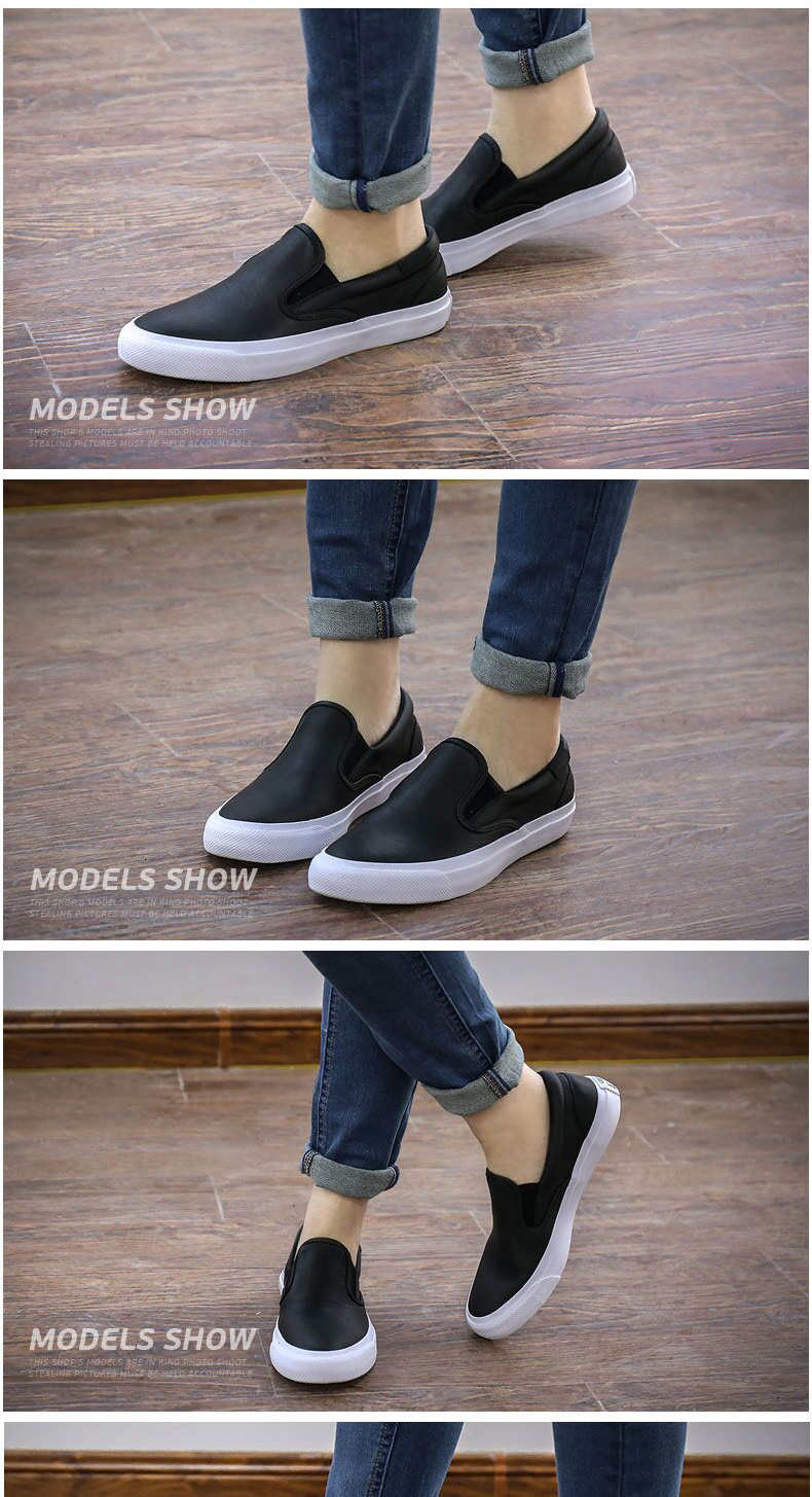 Giày vải converse Giày nữ 2019 Giày lười thể thao Giày đế thấp Fu Fu giúp giày da thông thường 556406 giày thể thao gucci