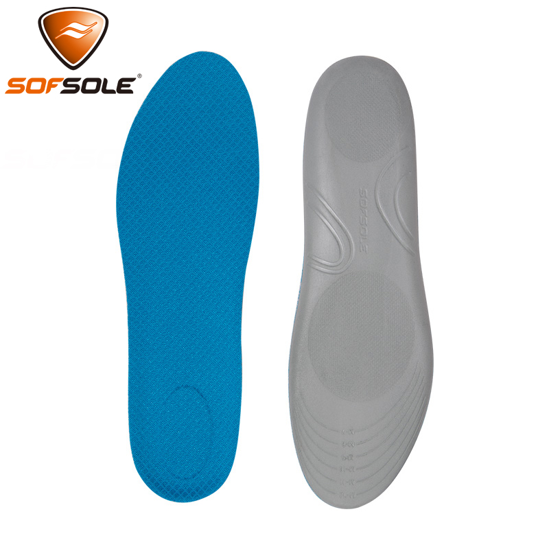 SOFSOLE chân thoải mái nam giới và phụ nữ CANVAS COMFORT giải trí thể thao chạy đào tạo lót miếng lót giày cao gót chống trượt