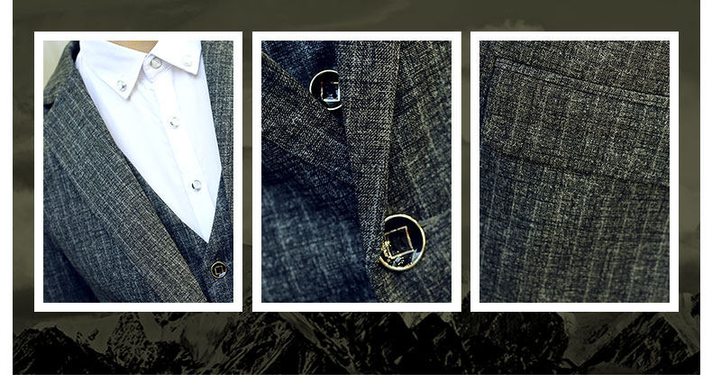 Costume homme en polyester pour Quatre saisons - Ref 1578712 Image 25