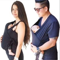 Pregnant Woman Tops Baby Safety Kangaroo Pocket Carrier Clot