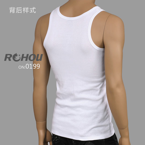 Áo vest nam cotton nam vest mỏng màu hoang dã vest vest thấm mồ hôi Cơ sở vest 0199 áo thun ba lỗ