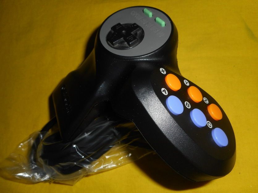 The new product does not use the original MD Street Fighter handle