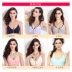 Áo ngực cho con bú nút phía trước mùa hè phong cách mỏng kiểu áo vest không dây cotton phụ nữ mang thai cho con bú - Push Up Bras