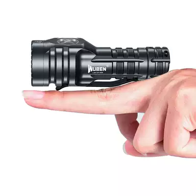 WUBEN E6 high-light flashlight Long-range 410 meters high-brightness 900 lumens mini small steel cannon 14500 Compatible with AA