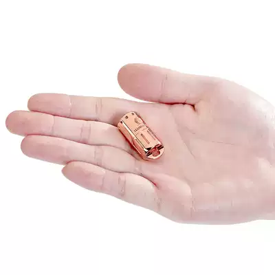 LUMINTOP Lei Ming Rabbit EDC PIMI direct charging mini small flashlight Red copper play flashlight 100 lumens TIR mirror