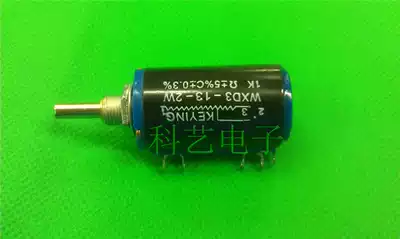 WXD3-13-2W 1K multi-turn precision winding potentiometer 10 turns