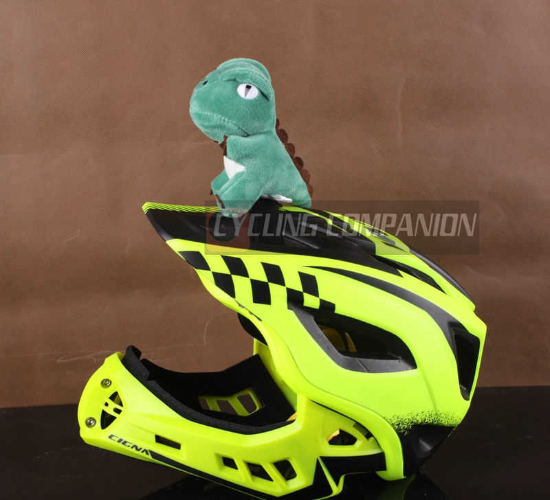 CYCLINGCOMPANION cân bằng xe trượt xe cưỡi mũ bảo hiểm trang trí búp bê nhỏ khủng long mũ bảo hiểm phụ kiện - Smart Scooter