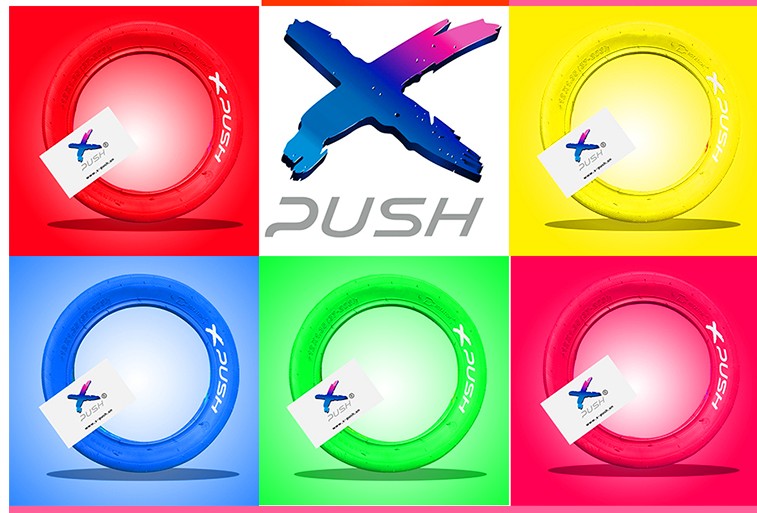 xpush children's balance car 12 inch color tire S car k car modified inner and outer tires