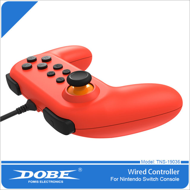 Switch host wired controller NS game controller with motor vibration function 2 pack TNS-19036