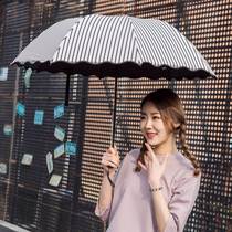 Good looking special high level super-looking light and rain dual-use umbrella ins Wind net red fairy umbrella automatic with manual