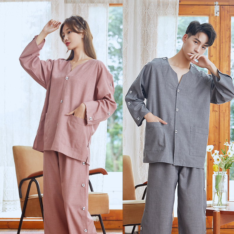 Moxibustion Clothing Made of Pure Cotton with Front and Back Buttons, Women's Style for Ear Cleaning and Beauty, Pure Cotton, Large Size for Men, Massage, Gua Sha, Physiotherapy, Sauna Clothing Moxibustion Clothing Made of Pure Cotton with Front and Back Buttons, Women's Style for Ear Cleaning and Beauty, Pure Cotton, Large Size for Men, Massage, Gua Sha, Physiotherapy, Sauna Clothing