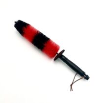 Dai Yongfu red and black extended steel ring brush hub cleaning brush tire brush elastic wire bristles do not deform and smell