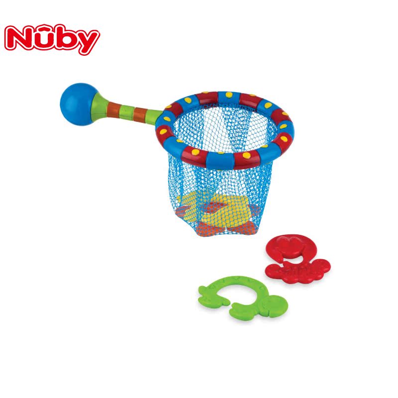 Nuby努比宝宝洗澡捞捞乐 婴儿儿童玩具