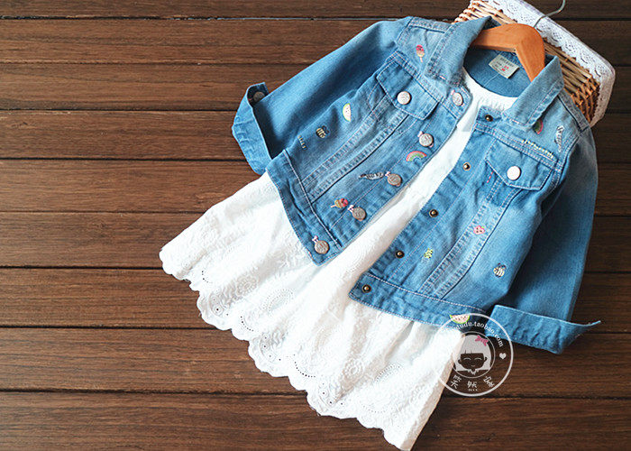 Veste pour fille en toile - Ref 2158546 Image 44