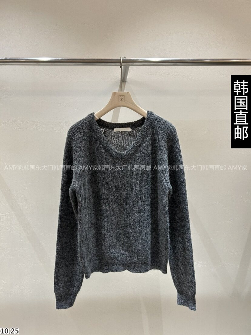 Amy Home South Korea Direct Mail East Gate 2023 Autumn Winter New BOE Sweater 21230530-Taobao