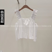 Amys Korean direct mail Dongdaemun 2024 summer new style HOBAK suspender vest 15290663