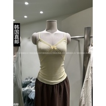 Korean direct mail Dongdaemun 2024 summer new style JERRY HALL-P suspender vest 16200333