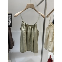 Amys Korean direct mail Dongdaemun 2024 summer new style ID suspender vest 16270520