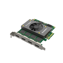 Meilewei Pro Capture Quad HDMI 2 2 Generation 4 4-channel HDMI HD Acquisition Card Simultaneous Acquisition