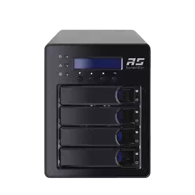 Highpoint rocket RS6124V 4 drawer-RAID5 USB3 1 10Gb disk array support ldian 3