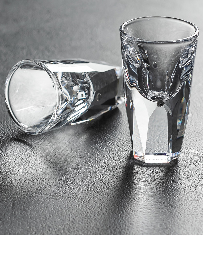 Ликер Cup dammosi水晶玻璃酒具套装家用白酒杯一口杯小烈酒杯子弹杯分酒器
