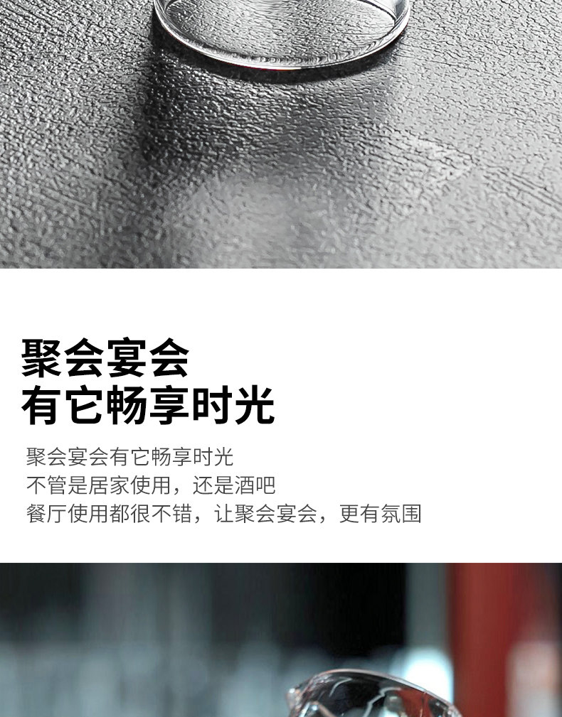 Ликер Cup dammosi水晶玻璃酒具套装家用白酒杯一口杯小烈酒杯子弹杯分酒器