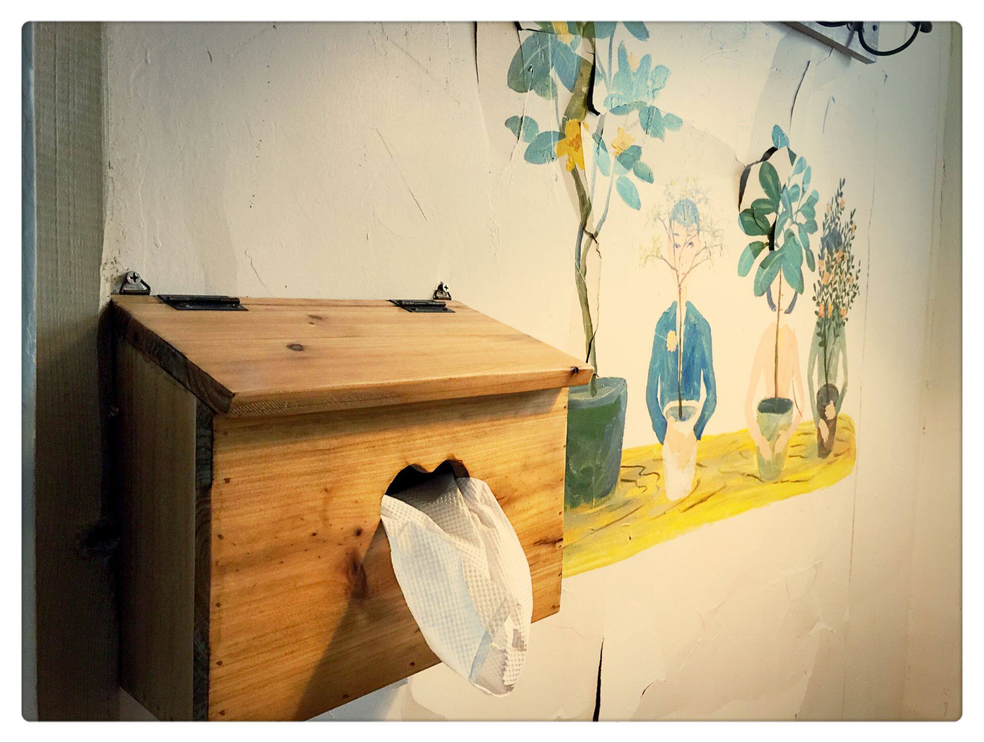 (yesterday Country) Wind and sun Lie toilet paper Box Toilet Paper Box Toilet Paper Box Zakka Wooden Creative Removable paper towels