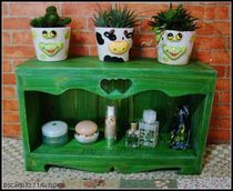 (Yesterdays country) Wizard of Oz shelf display rack partition wall hanging solid wood custom