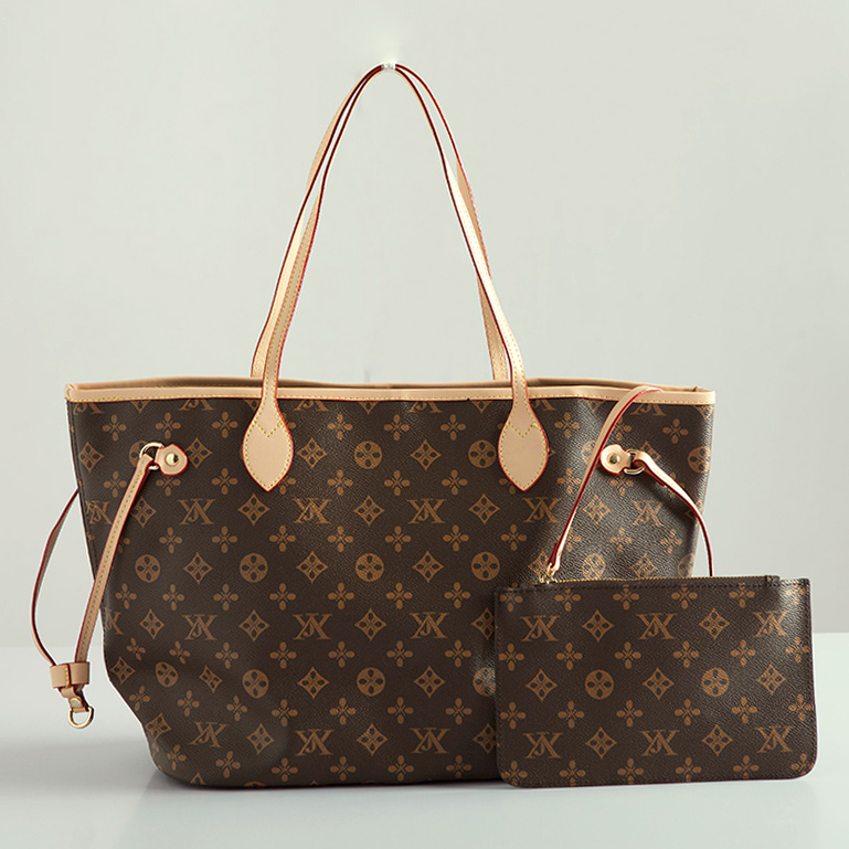 Official website LVАFGН bag women's 2021 new simple casual one-shoulder shopping bag tote large bag shoulder bag women's large