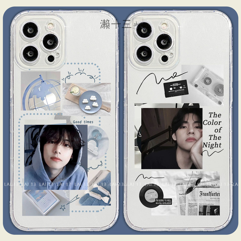 Jin Taehyung Phone Case Suitable for Huawei iPhone Apple Oppo Xiaomi Vivo Honor Bts (Bts Is Likely an Abbreviation for Bangtan Boys, a Popular Korean Boy Band)