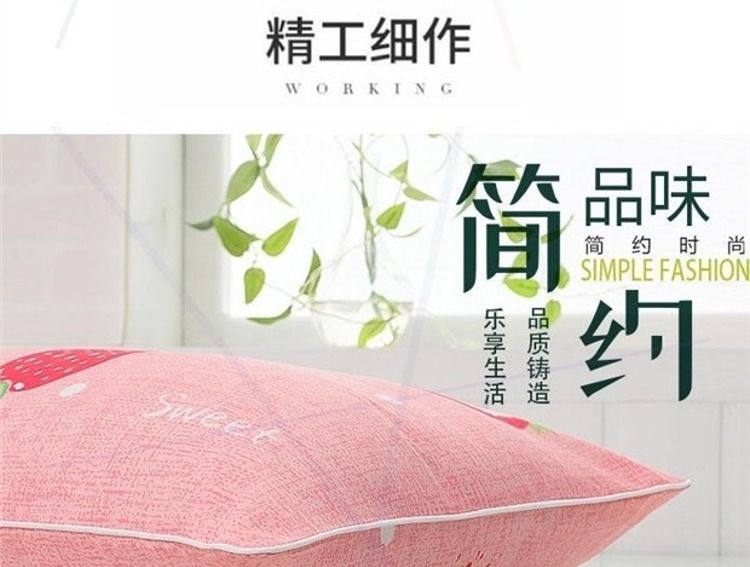 Mô hình có thể tháo rời và giặt được cô gái bé trai công chúa gối gió giường ký túc xá một cặp nhà hình chữ nhật học sinh trung học - Gối