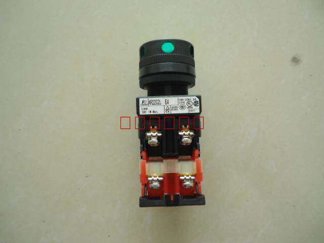 Original imported Fe Fuji Incandescent Button Switch AR22G2L-11E4G R Y W A S